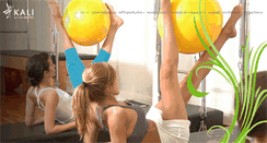 Desktop Screenshot of kalipilates.com.ar